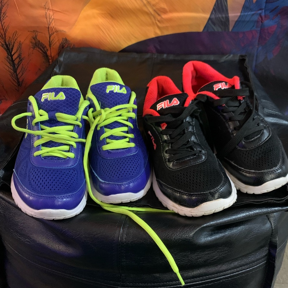 FILA 2 PAIRS of running shoes!